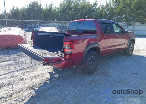 2025 Nissan Frontier Pro-X 4X2 from USA, damaged, VIN 1N6ED1EJXSN608080